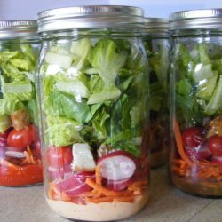 Mason Jar Salads recipe