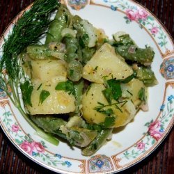 Yukon Gold With Green Beans Potato Salad recipe