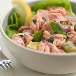 Wild Salmon And Avocado Salad recipe