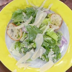 Romaine Salad With Lemon-cream Dressing recipe