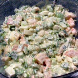 Deviled Shrimp Salad recipe