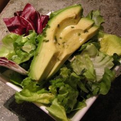 Mixed Greens And Avocado Salad recipe