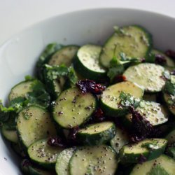 Cucumber Poppy Seed Salad recipe