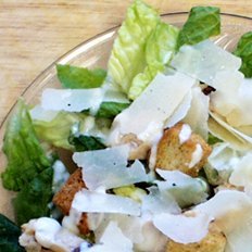 Healthy Turkey Caesar Salad recipe