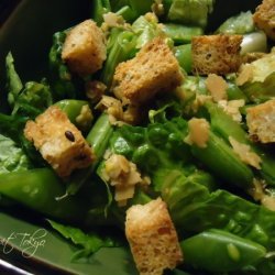 Sugar Snap Pea Caesar Salad recipe