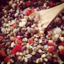 Provençal Sprouted Bean Salad recipe