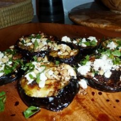 Grilled Eggplant And Feta Salad recipe