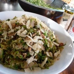 Warm Brussels Sprouts Salad With Apple Balsamic &a... recipe