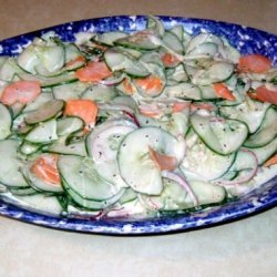 Cucumber Carrot Salad recipe