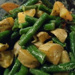 Warm Potato And Green Bean Salad recipe