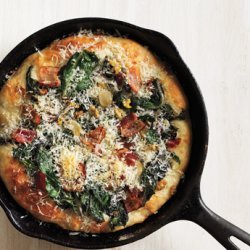 Clam, Chard, and Bacon Pizza recipe