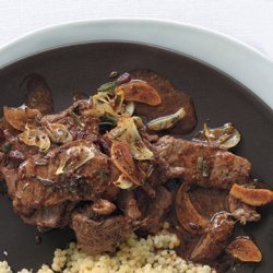 Sautéed Beef with White Wine and Rosemary recipe