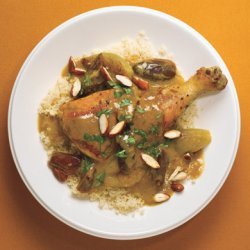 Braised Chicken with Dates and Moroccan Spices recipe