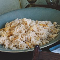 Sauerkraut with Apples recipe