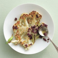 Roasted Cauliflower with Kalamata Vinaigrette recipe