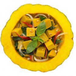 Stir-Fried Pumpkin with Chiles and Basil (Fakthong Pad Bai Horapa) recipe