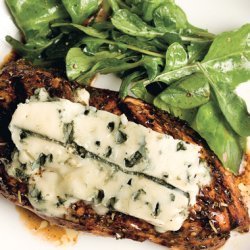 Herbed Balsamic Chicken with Blue Cheese recipe