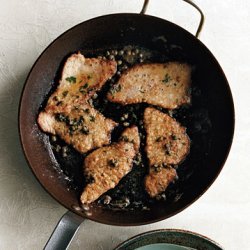 Veal Scallopini with Brown Butter and Capers recipe