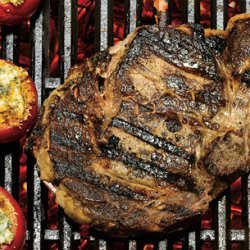 Grilled Bone-in Rib-Eye Steaks recipe