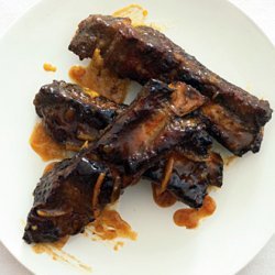 Beef Ribs with Orange and Smoked Paprika Sauce recipe