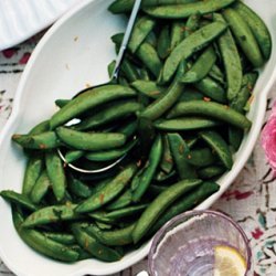 Sugar Snap Peas with Mint and Orange recipe