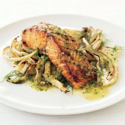 Salmon with Fennel and Pernod recipe