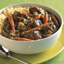 Spiced Beef Stew with Carrots and Mint recipe