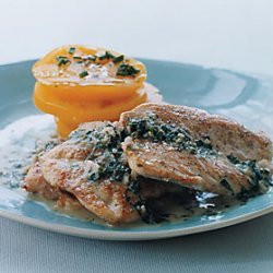 Pan-Seared Chicken with Tarragon Butter Sauce recipe