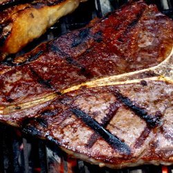 Grilled T-Bone Steaks recipe