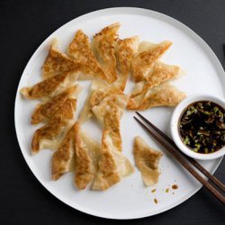 Chicken and Celery Pot Stickers recipe
