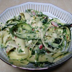 Zucchini Ribbon Salad recipe