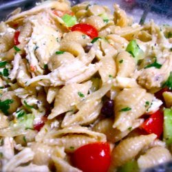 Fresh Greek Pasta Salad recipe