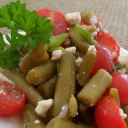 Green Bean, Tomato, And Feta Salad recipe