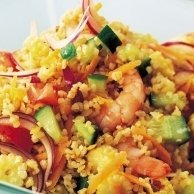 Bulgur Wheat And Shrimp Salad recipe