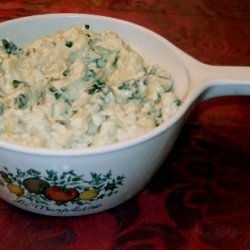 Blue Cheese Spinach And Artichoke Potato Salad recipe