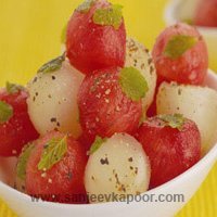 Chilled Melon Ball Salad recipe