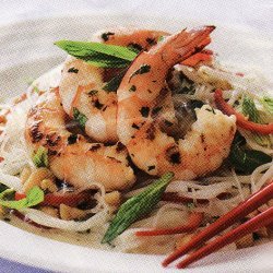 Prawn Noodle Salad With Asian Dressing recipe
