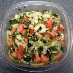 Atkins Cucumber, Tomato And Green Onion Salad recipe