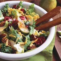 Mixed Greens And Pear Salad recipe