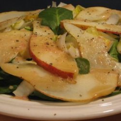 Spinach- Pear Salad With Orange Dressing recipe