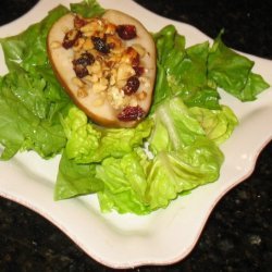 Roasted Pears With Bleu Cheese recipe