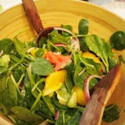 Spinach Salad With Cardamon Dressing recipe