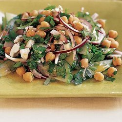 Chick Peas And Parsley Salad recipe