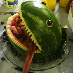 Shark Fruit Salad recipe