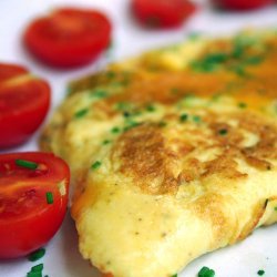 Cheddar Chive And Sour Cream Omelette recipe