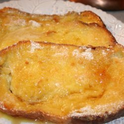 Grand Marnier French Toast With Orange Butter recipe