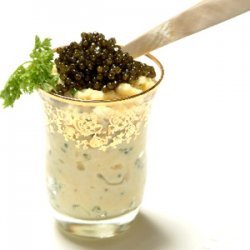 Caviar And Egg Parfait recipe