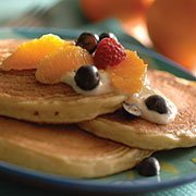 Orange Cloud Pancakes recipe