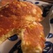 Lemon Ricotta Pancakes With Rhubarb Sauce recipe