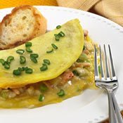 Ultimate Crab And Brie Omelet recipe